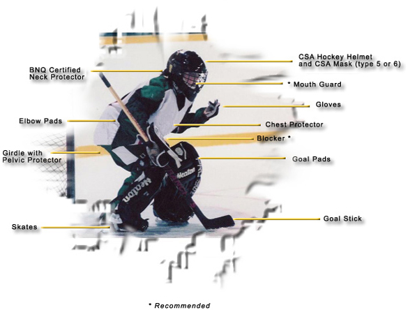 Ice Hockey Goalie Equipment List